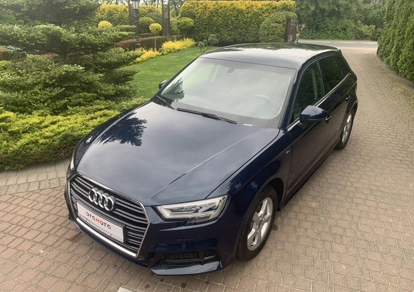 Audi A3 cena 86900 przebieg: 70500, rok produkcji 2019 z Przemków małe 407